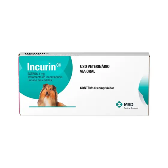 INCURIN 30 COMPRIMIDOS 1MG INCONTINENCIA URINARIA CADELAS