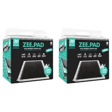 KIT TAPETE HIGIENICO ZEE PAD 60 UNIDADES 80X60 CARVAO BAMBOO