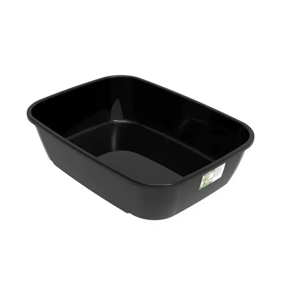 SANITARIO WC CAT LIGHT ECO COR PRETO BANDEJA SIMPLES GATOS