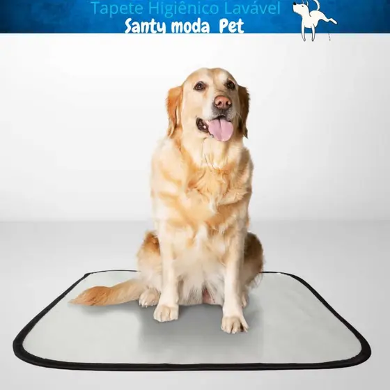 Kit 4 tapete Higiênico lavável para cães, GG,Tam.100 x 90 cm ,promoção,  não vaza xixi educador sanitário.