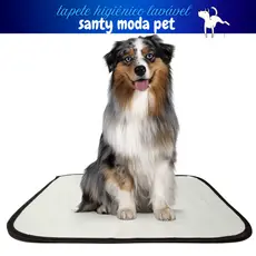 tapete higiênico lavável para cães, tam. 100 X 60, G1, lavável, 01 UN. cachorro/ pet não vaza xixi.