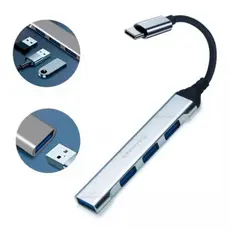 HUB USB Adaptador Mult Com 4 Portas (ZHQ24)