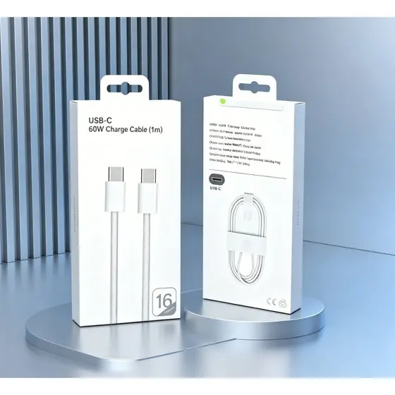 ⚡Cabo de IPhone USB-C cade tipo c com Carregamento Rápido de ⚡60W