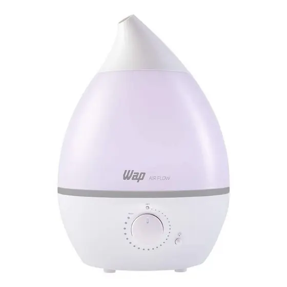 UMIDIFICADOR DE AR AIR FLOW 4L E LUMINARIA BIVOLT WAP