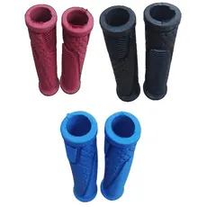 MANOPLA PUNHO BIKE BICICLETA ANTI DERRAPANTE ANTI IMPACTO SILICONE SHIVER MTB8 3 CORES PROMOÇÃO