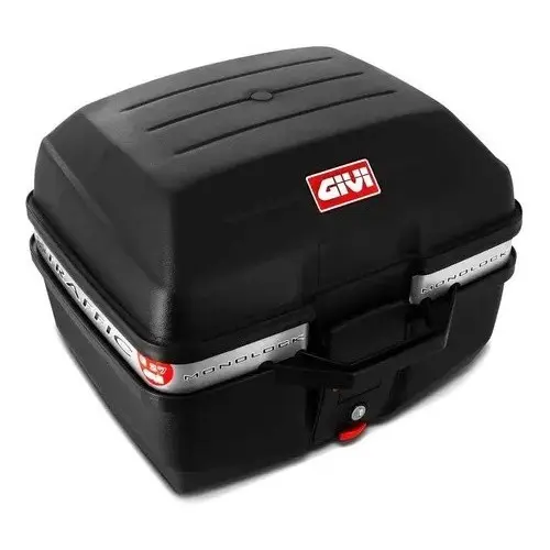 Baú Bauleto para moto Givi Monolock 27l Traffic Para Moto Universal