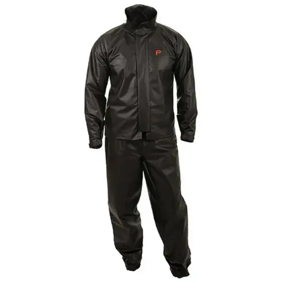 Capa De Chuva CONJUNTO ROUPA Motoqueiro PVC Pioneira COMBATE Impermeável Pvc Gola Alta MELHOR PREÇO FRIO VENTO PROTEÇÃO