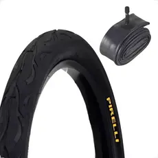 Pneu Pirelli Tornado Beta Aro 24 X 2.125 Tipo Flame Balão Slick Bicicleta + Camara de ar shiver