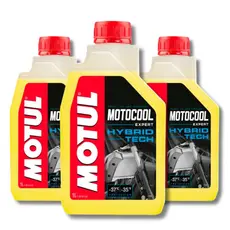 KIT 3 ANTICONGELANTE MOTO FLUIDO MOTUL MOTOCOOL EXPERT 37 1l MT 09 DOMINAR 400 CBR 1000RR-R Fireblade Z400 NINJA 650