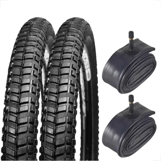 Par Pneu Bike Levorin Atacama Aro 20 X 2.125 Bmx + 2 Camaras