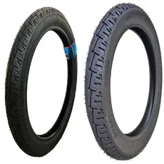 PAR DE PNEU 2.75-18 ST300 TT 42P + 100/90-18 ST300 TT 56S VIPAL TITAN FAN DIANTEIRO COM TRASEIRO