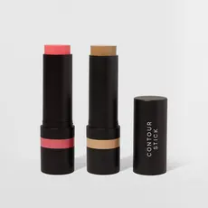 Kit Blush em Bastão Rosa Claro + Contorno em Bastão Marrom Claro Océane Edition (2 Produtos)