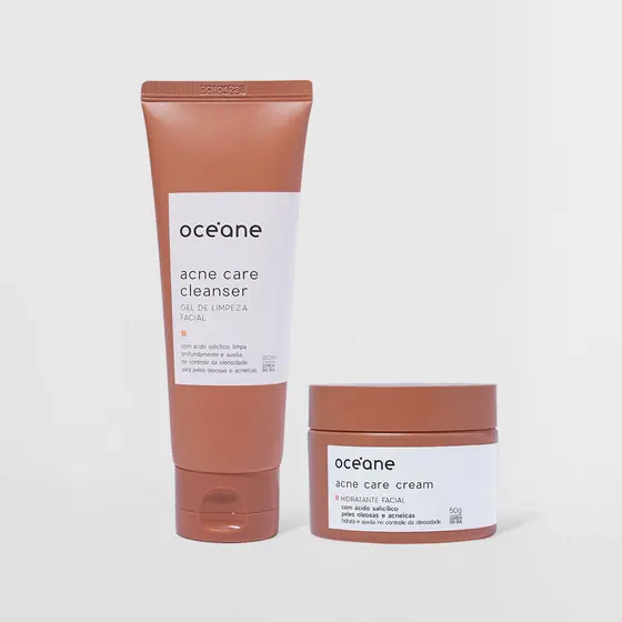 Kit Limpeza e Hidratação Antiacne (2 Produtos)