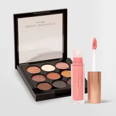 Kit Paleta de Sombras To Go Basic + Brilho Labial Obsession Nádia Tambasco By Océane (2 Produtos)