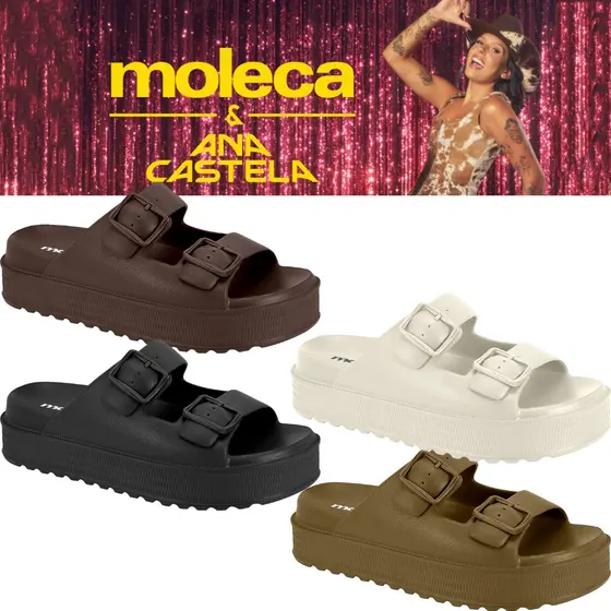 Birken Moleca Original com NF Papete Tamanco Nuvem Leve Fivela 5577.100 5577100