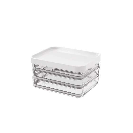 Potes Trio Coza Clear Branco - 100ml - 200ml - 280ml - 300ml - 560ml