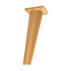 4 Pés Palitos De Plástico PVC Polipropileno Kit Para Moveis Mesas Apoio Criados
