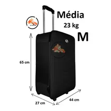 Mala de Viagem 23kg MÉDIA DESPACHAR Viagem Média Resistente Village - Média Barata