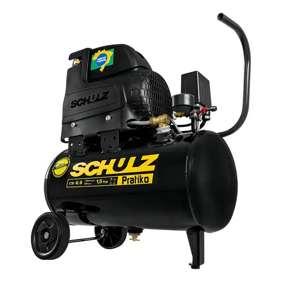 Compressor De Ar Portátil Schulz Pratiko Csl6.6/20 127v