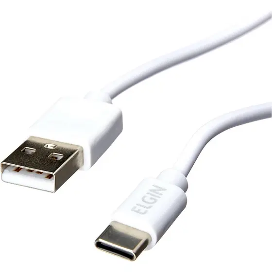Cabo Usb-c Para Usb 1 Metro Branco - Elgin 46RCTIPOC000