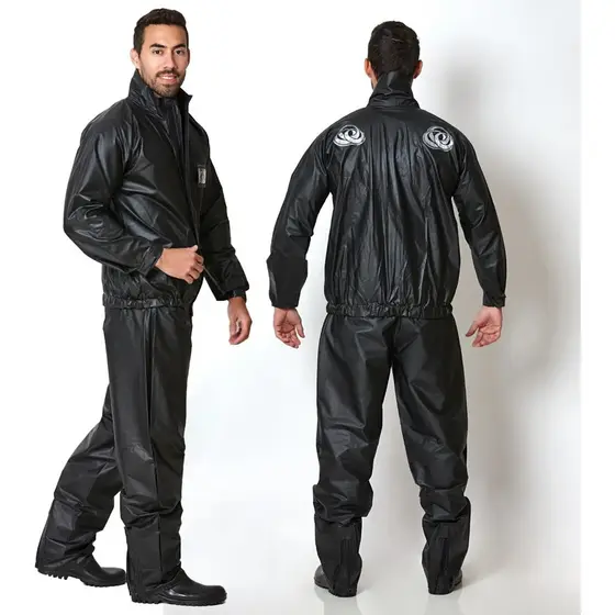 Capa De Chuva Brascamp Jaqueta + Calça Motoqueiro Tamanho M