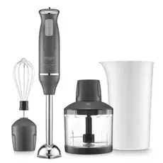Mixer Power Inox 3 em 1 600W Lunar Cor Cinza 220V Elgin