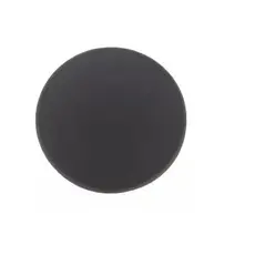 Boina De Polimento Espuma Preta P/ Lustro - 5 Pol C/ Velcro