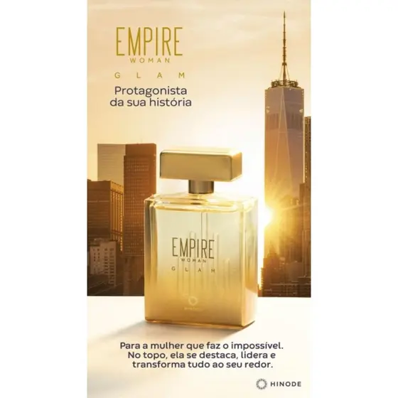 HINODE PERFUME FEMININO EMPIRE WOMAN GLAN