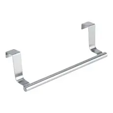 Suporte Toalha Banheiro Gaveta Porta Box Aço Inox Sem Furar