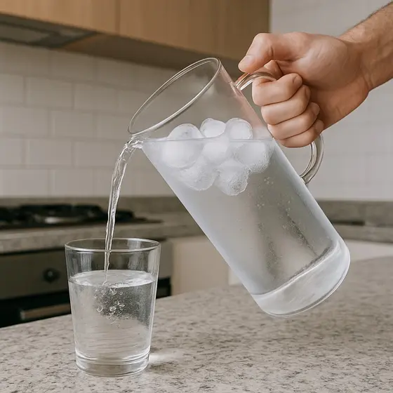 Jarra De Água Veraneio 1,5 Litros Vidro Servir Suco Bebidas