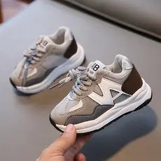Tênis infantil Sapatos infantis casuais para meninos Moda tênis de corrida para meninas Leve e macio