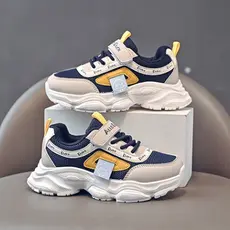Tênis infantil Sapatos infantis casuais para meninos Moda tênis de corrida para meninas Leve e macio