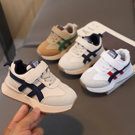 Tênis infantil Sapatos infantis casuais para meninos Moda tênis de corrida para meninas Leve e macio