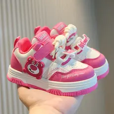 Tênis infantil Sapatos infantis casuais para meninos Moda tênis de corrida para meninas Leve e macio