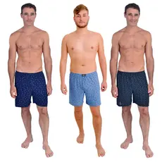 Kit 3 Unidades Cueca Samba Canção Masculina Malha Fria Liganete