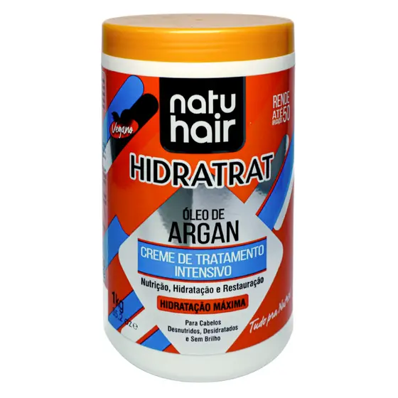 Creme de Tratamento Intensivo Óleo de Argan NatuHair 1kg