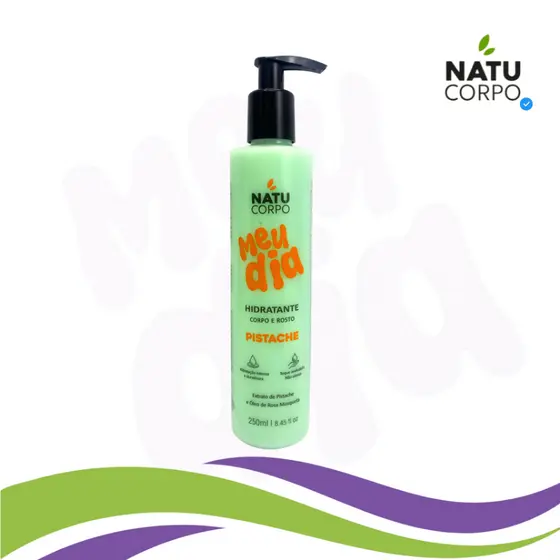 Hidratante Pistache Natucorpo Meu Dia 250g