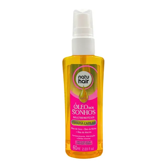 Óleo dos Sonhos Terapia Capilar Natuhair 60 ml