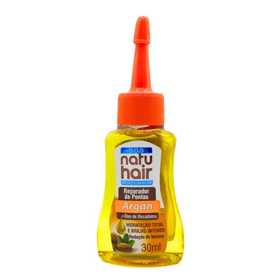 Reparador de Pontas Óleo de Argan SOS NatuHair 30ml