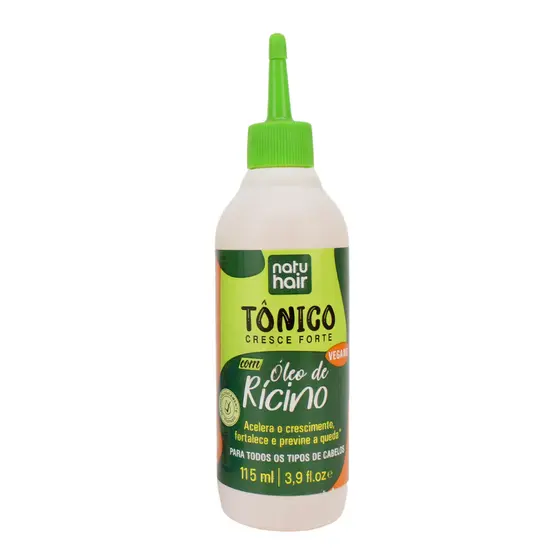 Tônico Capilar Cresce Forte Óleo de Rícino NatuHair 115ml