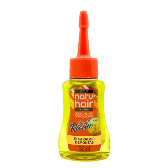 Reparador de Pontas Óleo de Rícino NatuHair SOS 30ml