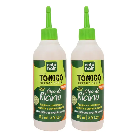 Tônico Capilar Óleo de Rícino NatuHair 115ml (2 UN)