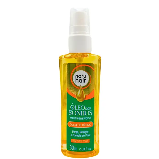 Óleo dos Sonhos Rícino Natuhair 60 ml