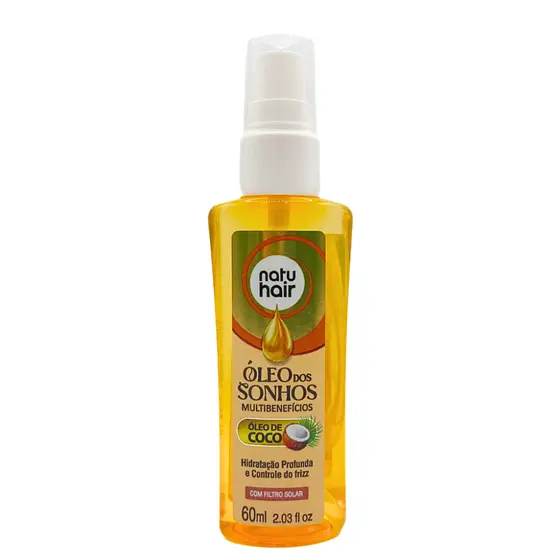 Óleo dos Sonhos Coco Natuhair 60 ml