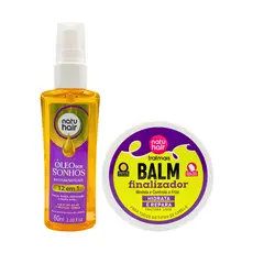 Kit Balm Finalizador + Óleo dos Sonhos 12 em 1