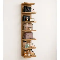 Torre De Prateleira Estante 170X40 Cm Para Quarto decoração Estante Multiuso Perfumes-09