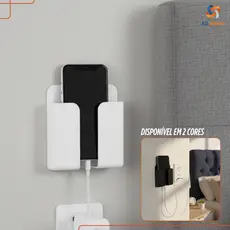 Suporte Multiuso Adesivo Para Celular & Controle – Sem Furos | Parede, Quarto e Escritório | PLA