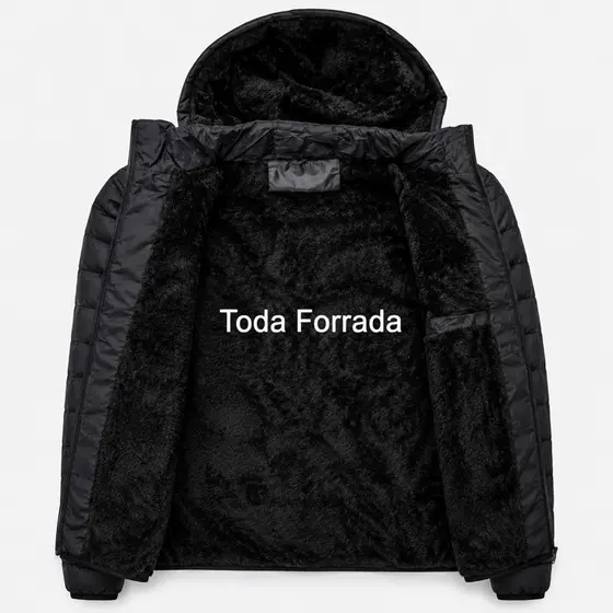 Jaqueta Masculina Forrada Peluciada do P ao G6