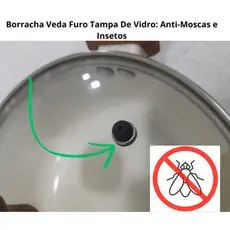 Borracha Veda Furo Tampa de Panela De Vidro Protetor de Alimentos Anti-inseto