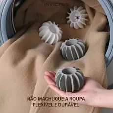 Kit Removedor de Pelos Mágico Reutilizável de Máquina de Lavar Bolas Lavanderia Ferramentas Limpeza